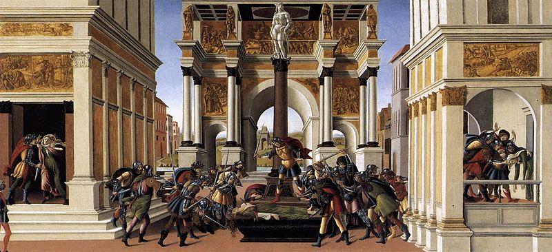 Sandro Botticelli The Story of Lucretia